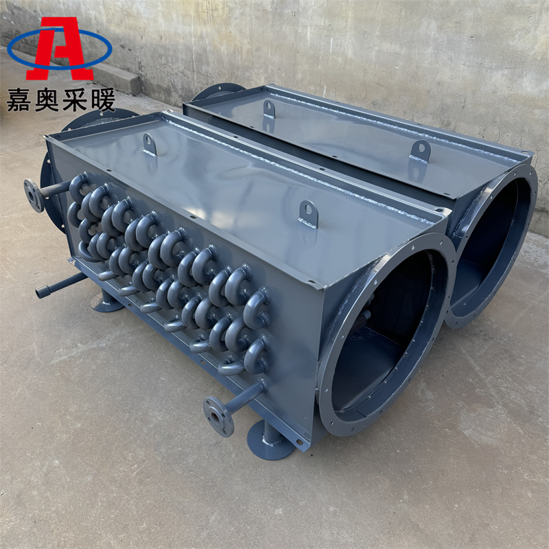 科技园用钢铝翅片管换热器 气气换热器换热效率