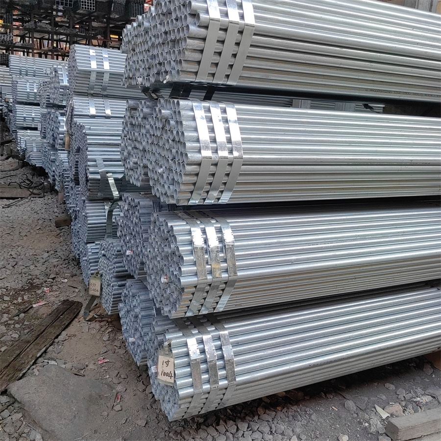 儋州热镀锌管材/热镀锌热轧圆管厂家/厂家供应