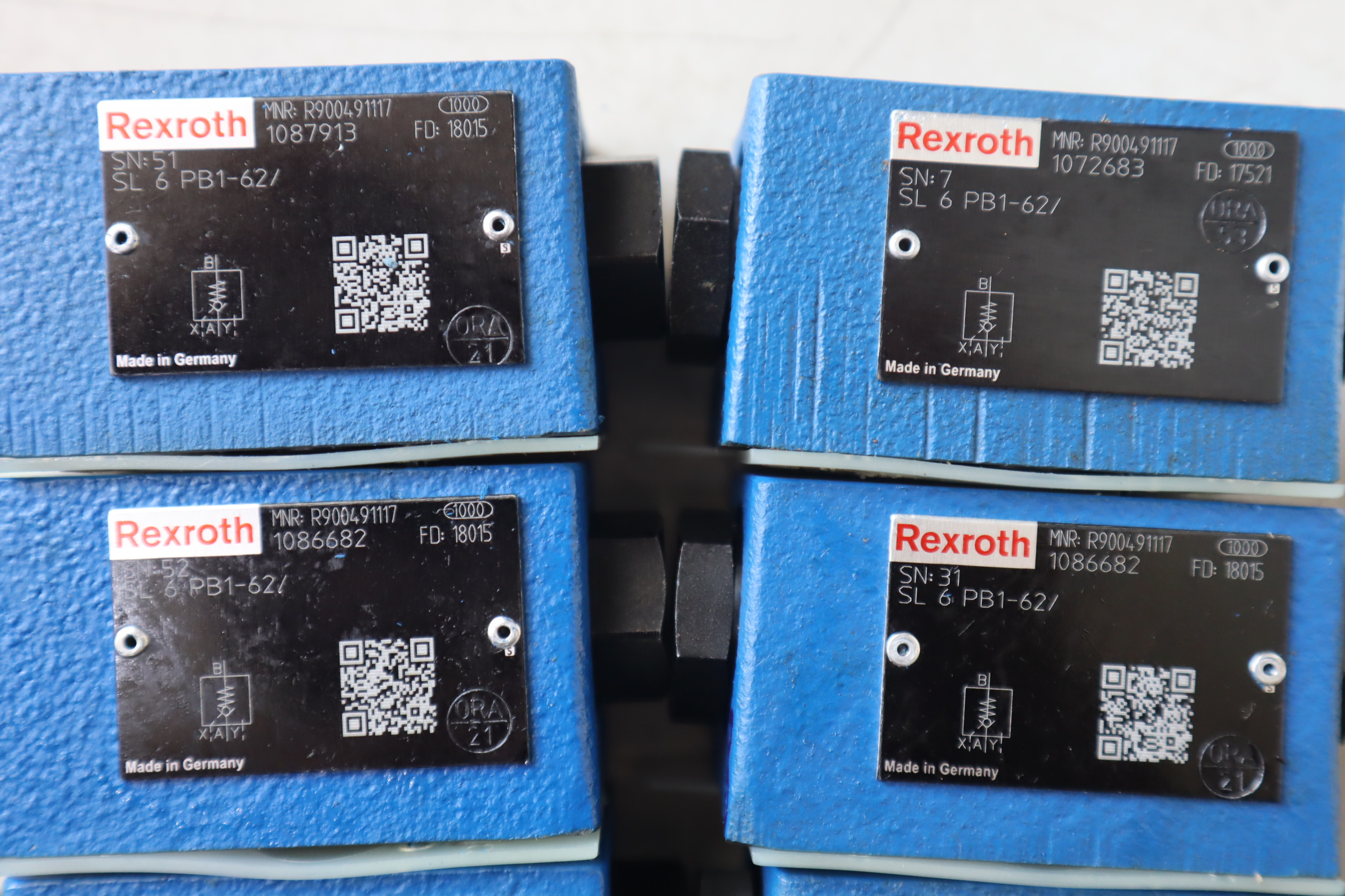 力士乐REXROTH阀型号包括SL6PB1-62 R900491117 SL6PB1-6X SL6PB1-64