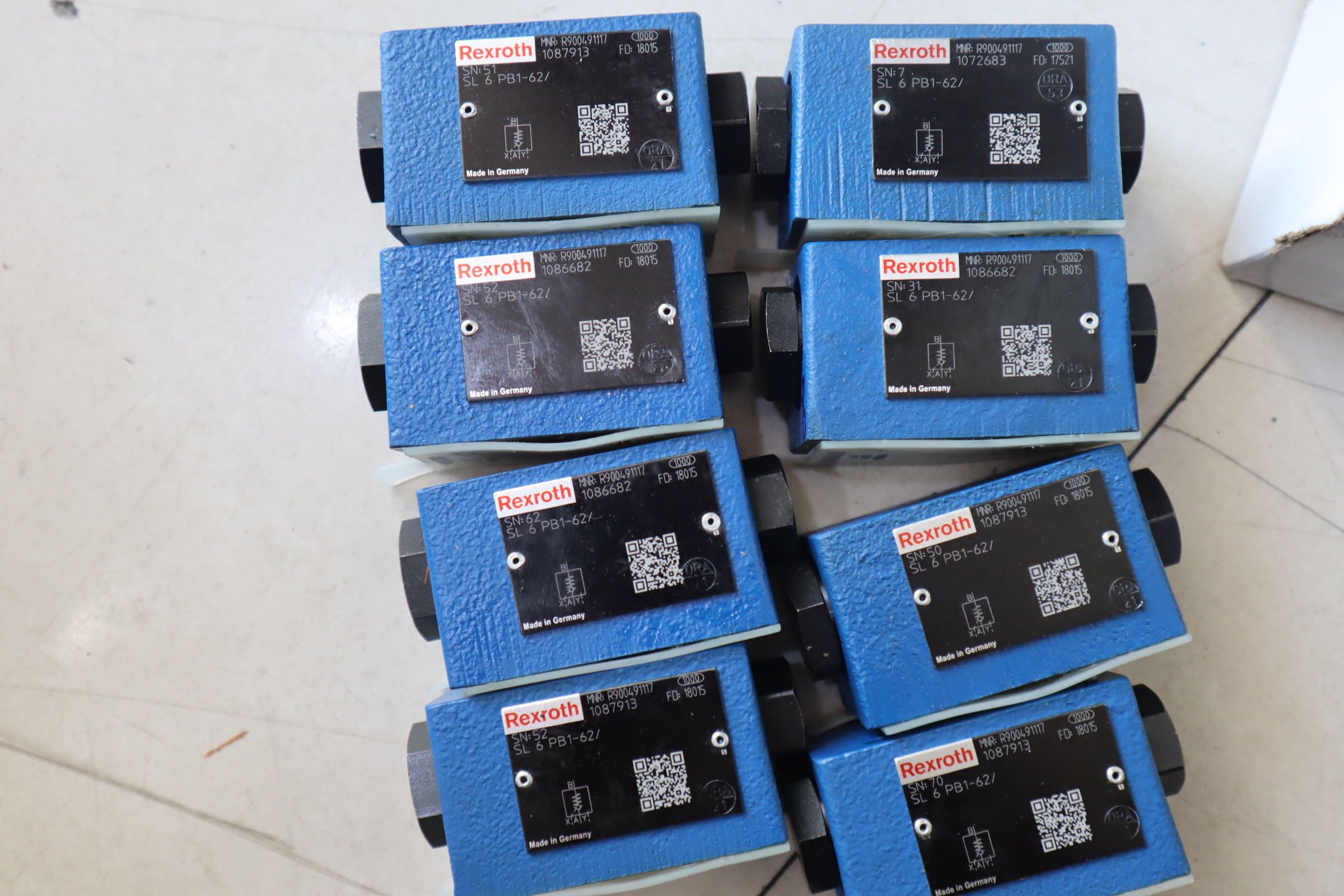 力士乐REXROTH阀型号包括SL6PB1-62 R900491117 SL6PB1-6X SL6PB1-64