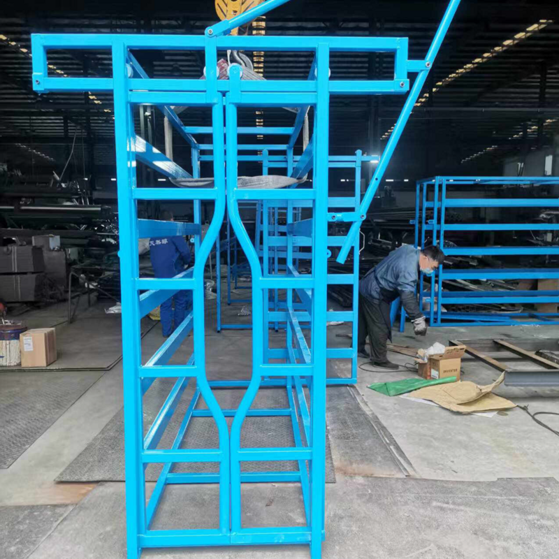 牦牛奶牛防疫注射栏组装可移动式固定架 给牛打针检查挤奶称重