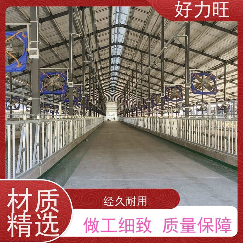 好力旺 自锁式牛颈枷 畜牧用牛夹 热镀锌养牛场