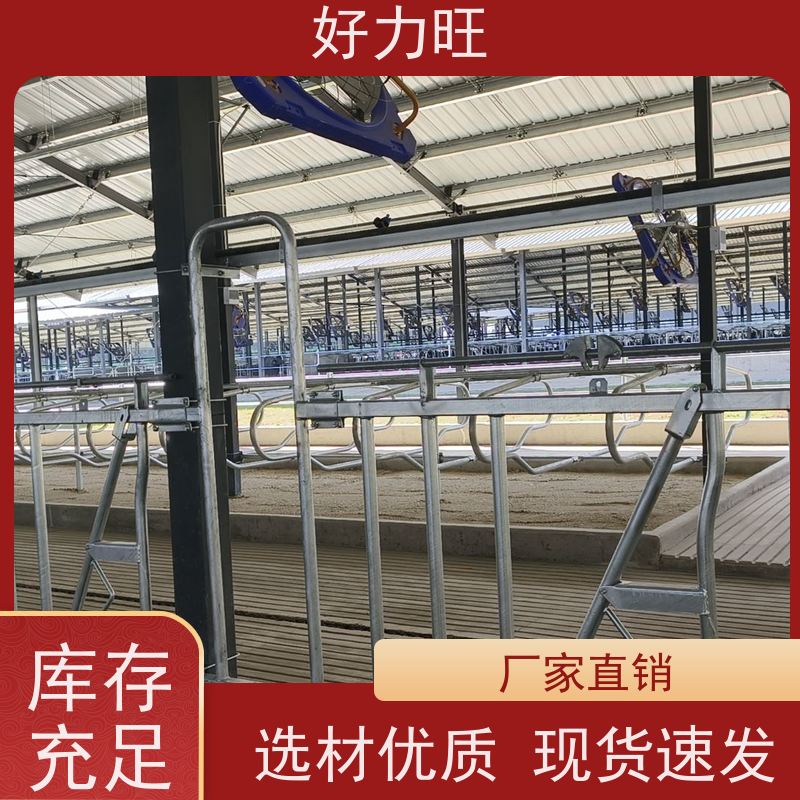 好力旺牛场养殖设备停止乱跑抢食打架 固定牛头 加厚热镀锌牛颈枷