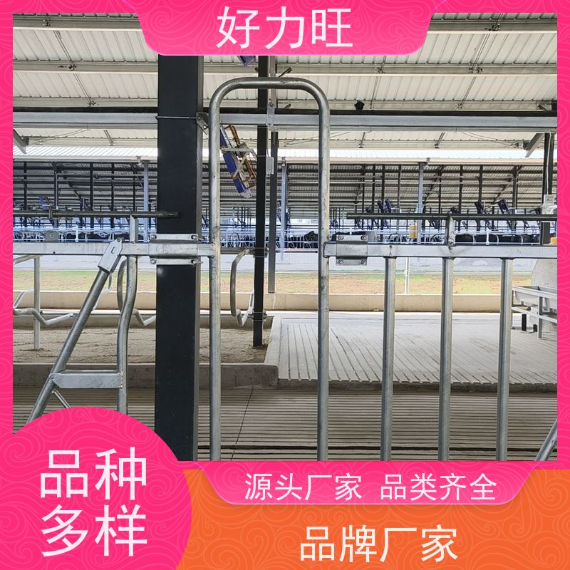 畜牧养殖牛脖夹 自锁式一牛一位双开单开牛颈枷