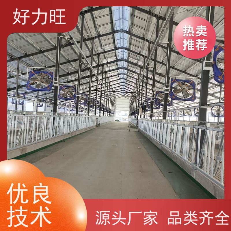 养牛设备大小牛通用可调节牛颈夹 育肥牛防疫热镀锌牛颈枷