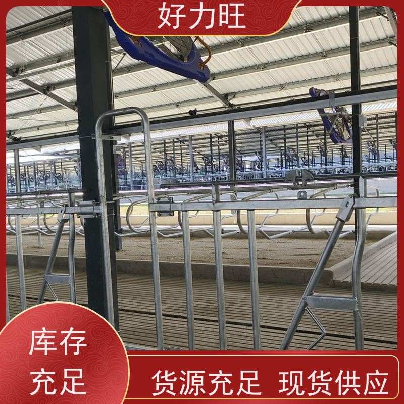 加厚热镀锌牛颈枷 多种规格饲喂隔栏牛颈夹 一牛一位