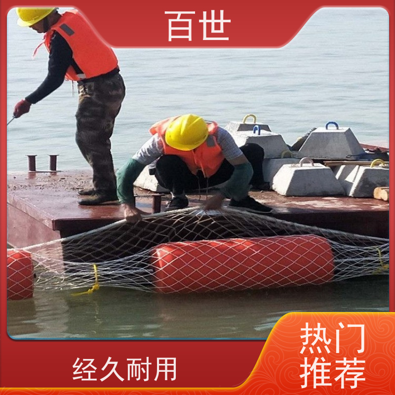 百世 海上工程 警示浮筒 网格化拦截 可贴反光条