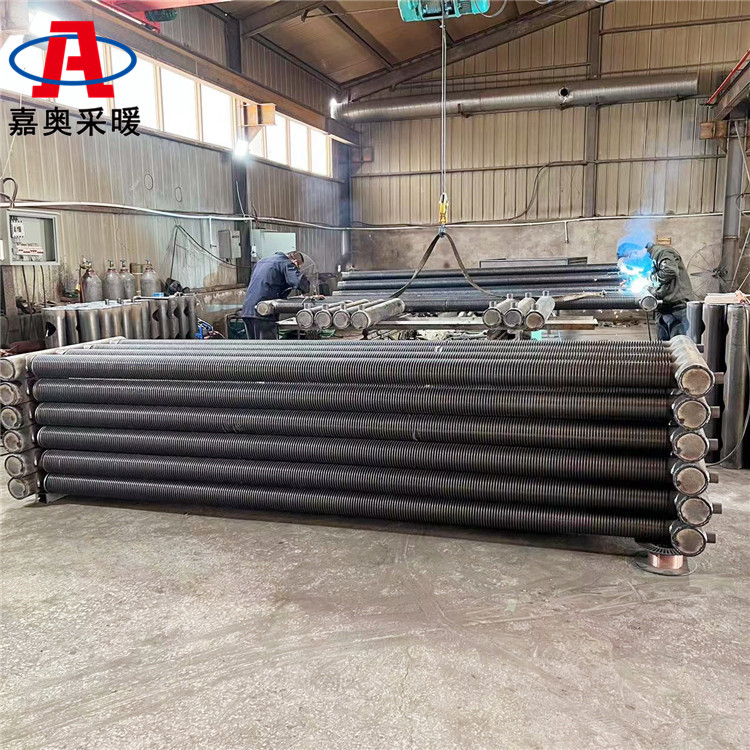 养牛场用钢铝挤压翅片管散热器 4分翅片管散热器型号含义