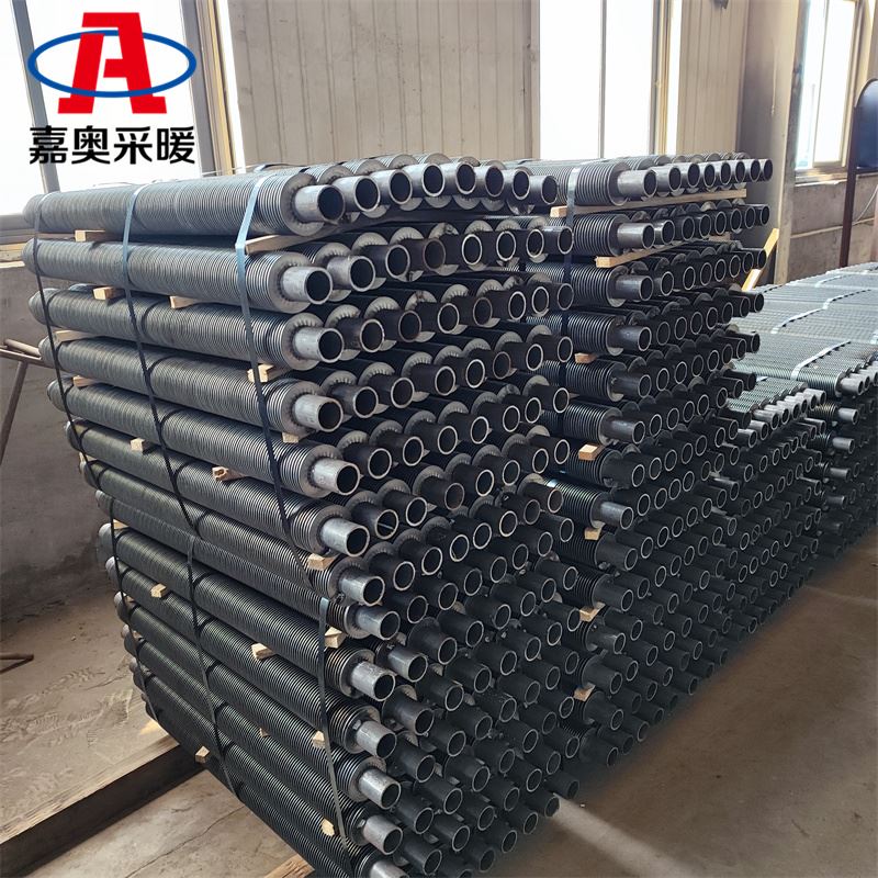 畜牧养殖用整体螺旋翅片管  绕片翅片管图纸