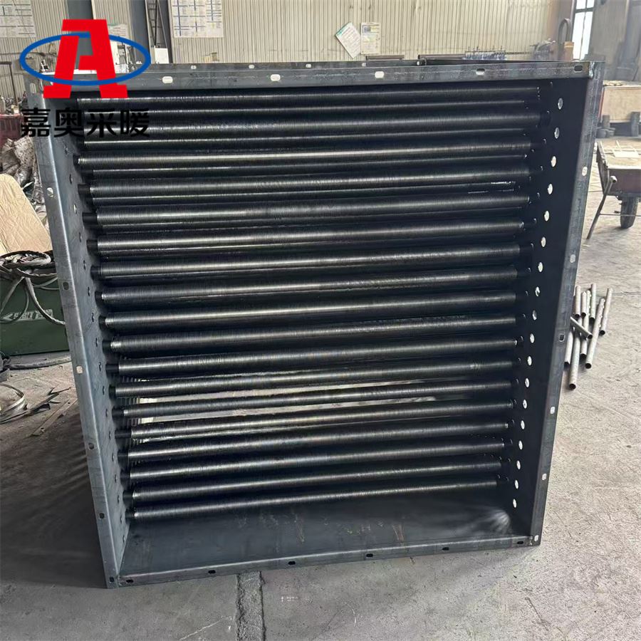 木材烘干用立式化工机械冷却器 翅片式对流散热器图片