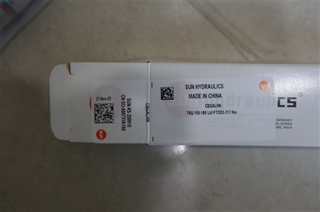 CBGALHN TRQ 150-160 LBF FT/203-217 NM 美国太阳SUN液压阀插装阀