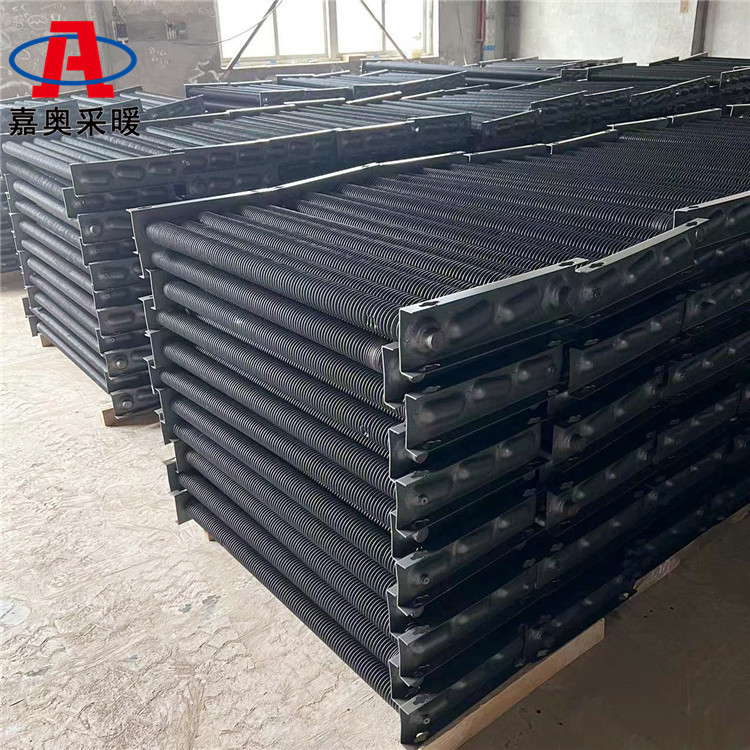 烘干蒸汽用无缝管翅片管散热器 dn80翅片散热器用在哪里