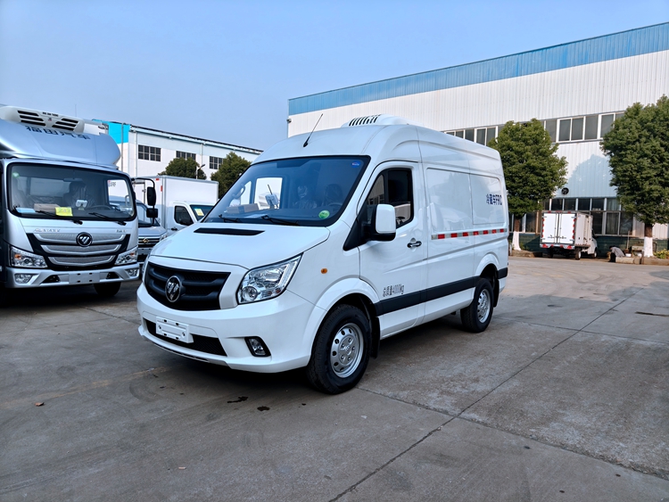 福田图雅诺面包式冷藏车 城市道路适用