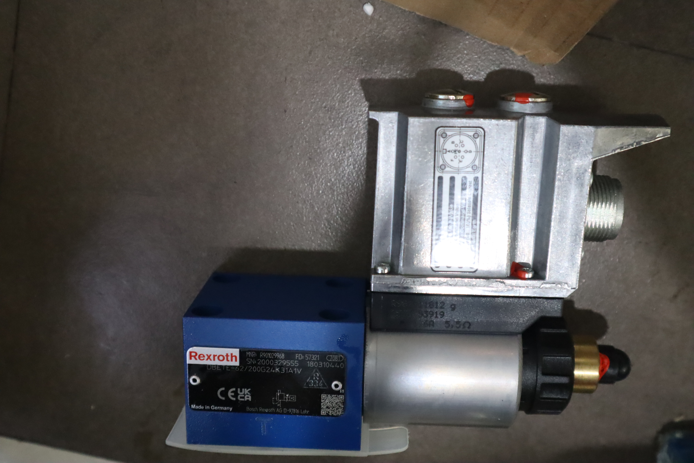 DBETE-6X/200G24K31A1V R901029968 力士乐REXROTH比例溢流阀