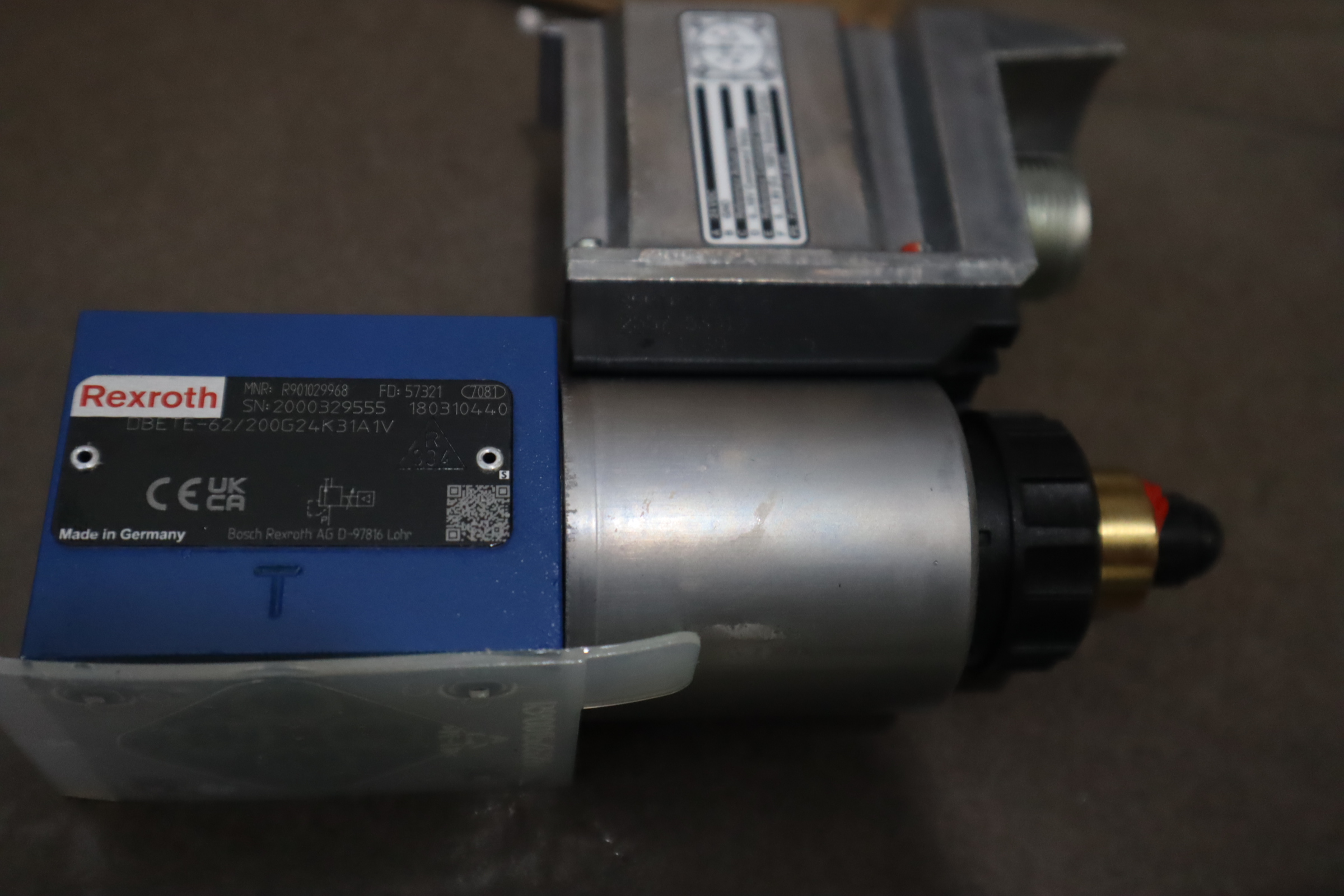 DBETE-6X/200G24K31A1V R901029968 力士乐REXROTH比例溢流阀