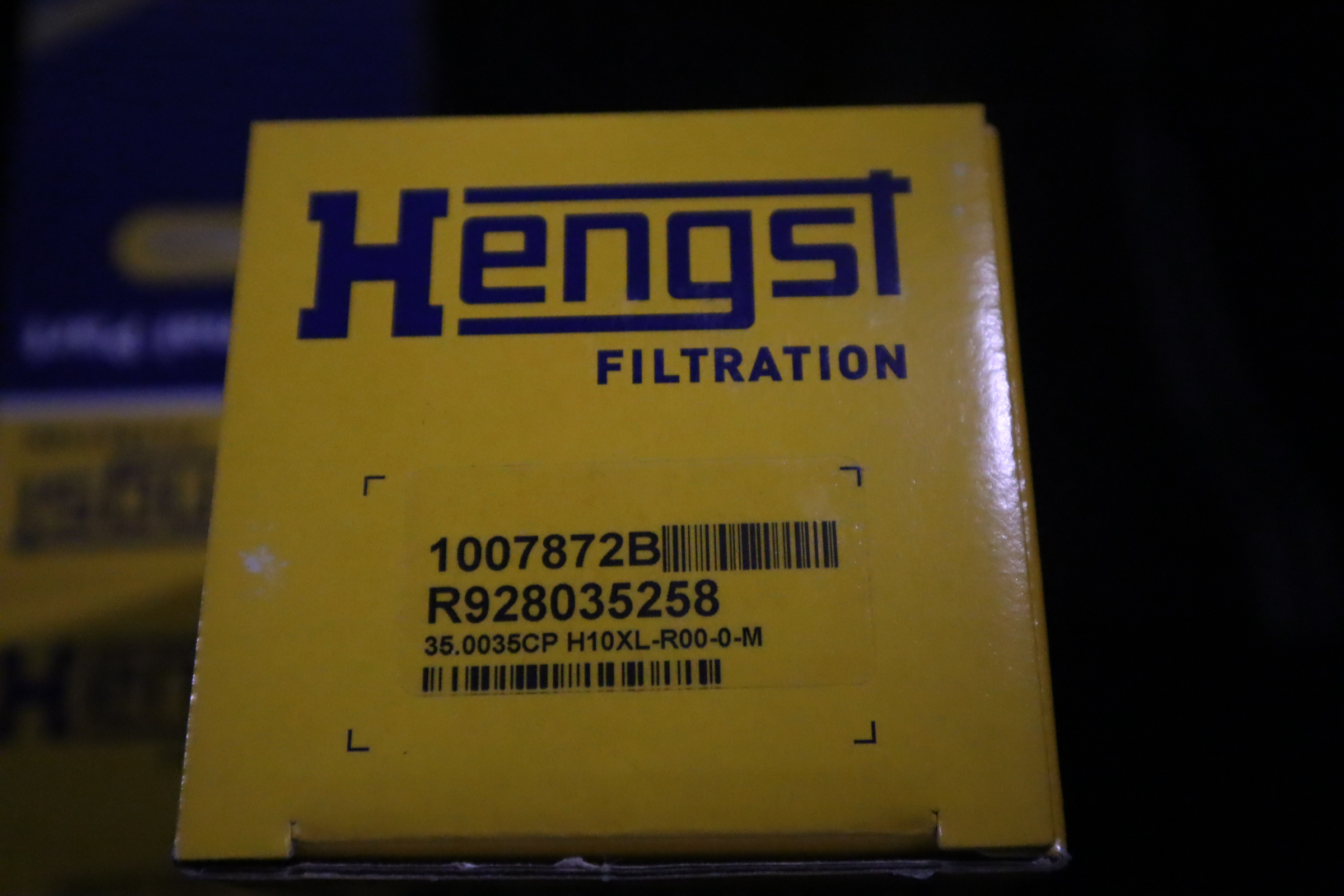 1007872B R928035258 35.0035CP H10XL-R00-0-M 汉格斯特HENGST