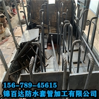 新疆石河子市穿墙密闭肋锦百达防水套管刚性防水套管  柔性消防水池