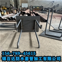 新疆昌吉州穿墙密闭肋锦百达防水套管刚性防水套管  柔性现发
