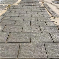 地中海风 海洋蓝莱姆石石灰石 灰色洞石大理石 月光灰滚磨皮革面