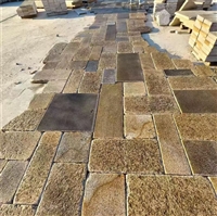 自然风园林 仿古旧石板老石材 庭院地铺石老石板 景观条石