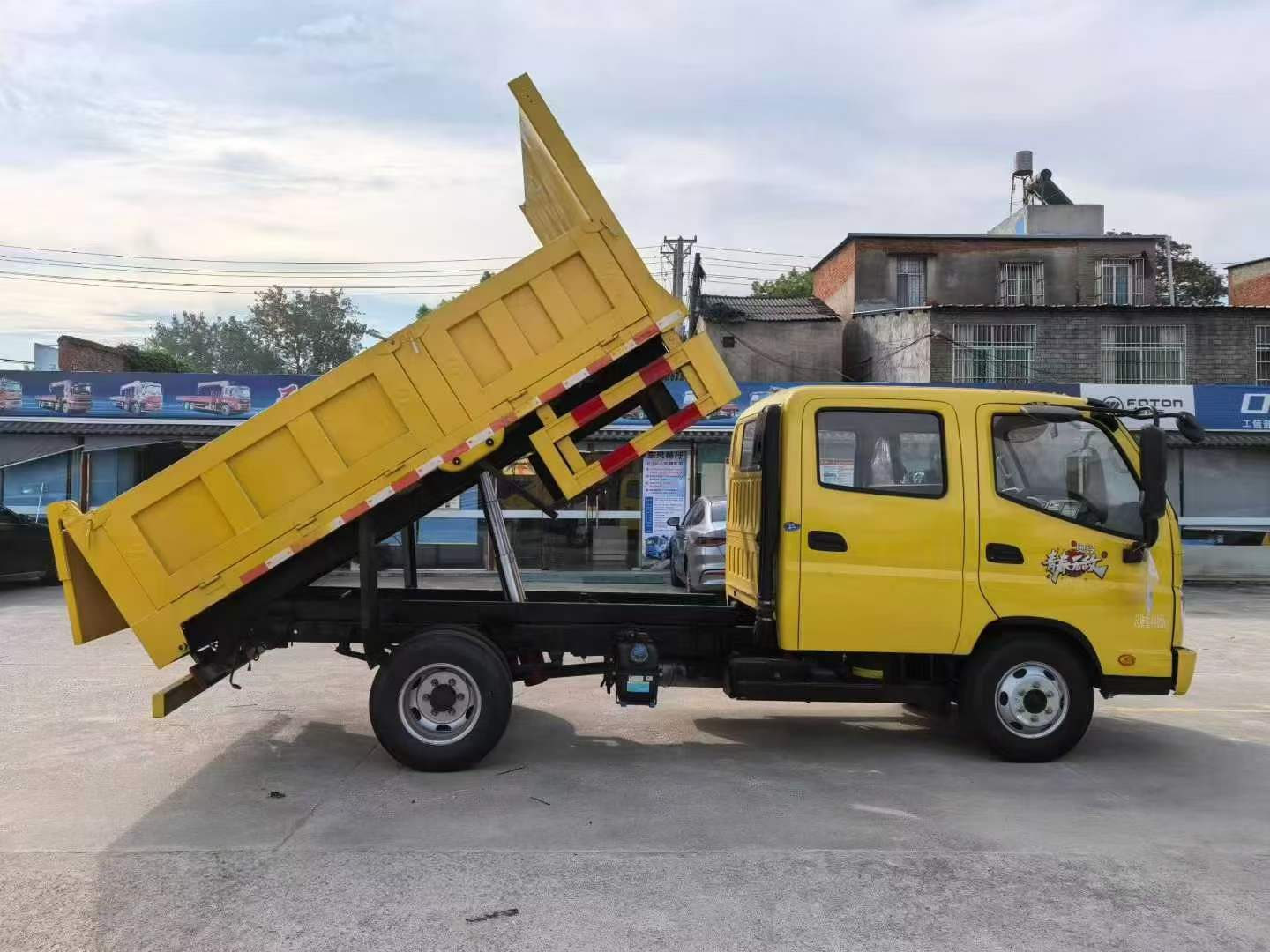 合肥福田奥铃双排座自卸车生产厂家