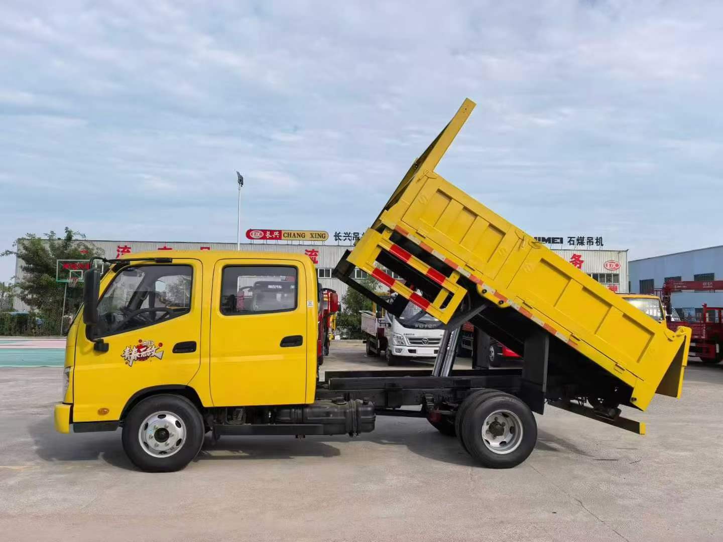 珠海福田奥铃双排座自卸车价格