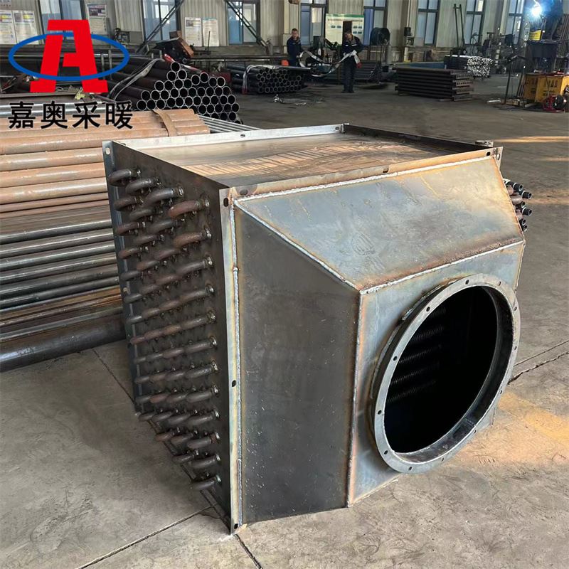 葡萄大棚用SRL蒸汽水换热器 养殖设备烘干器散热器