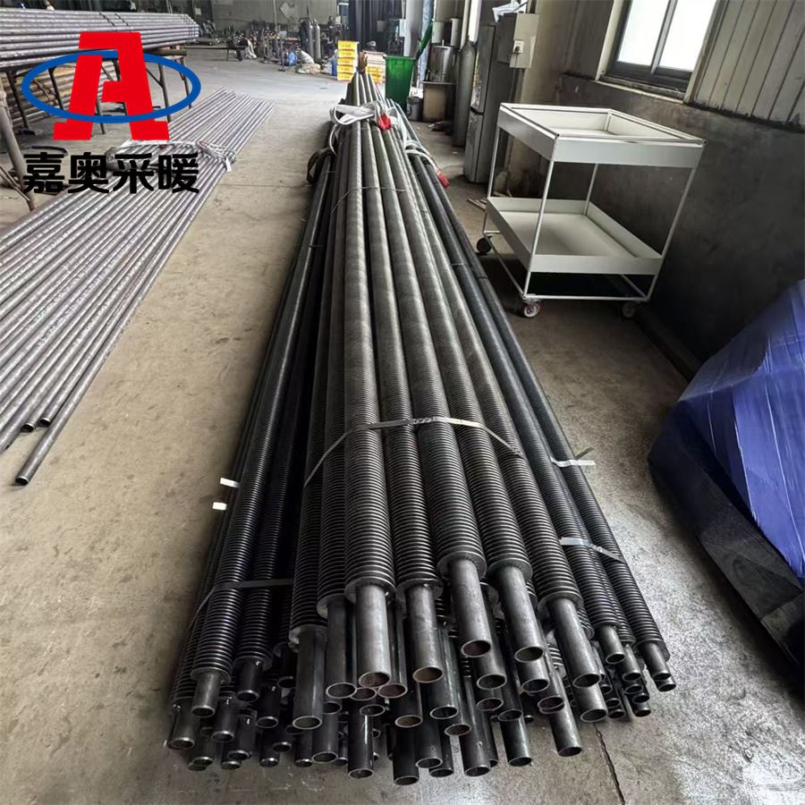 养猪场用铝扎螺旋翅片管  鳍片管厂家加工