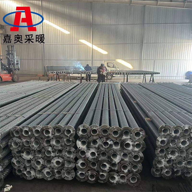工业烘房用绕片式翅片管  翅片管冷凝器安装