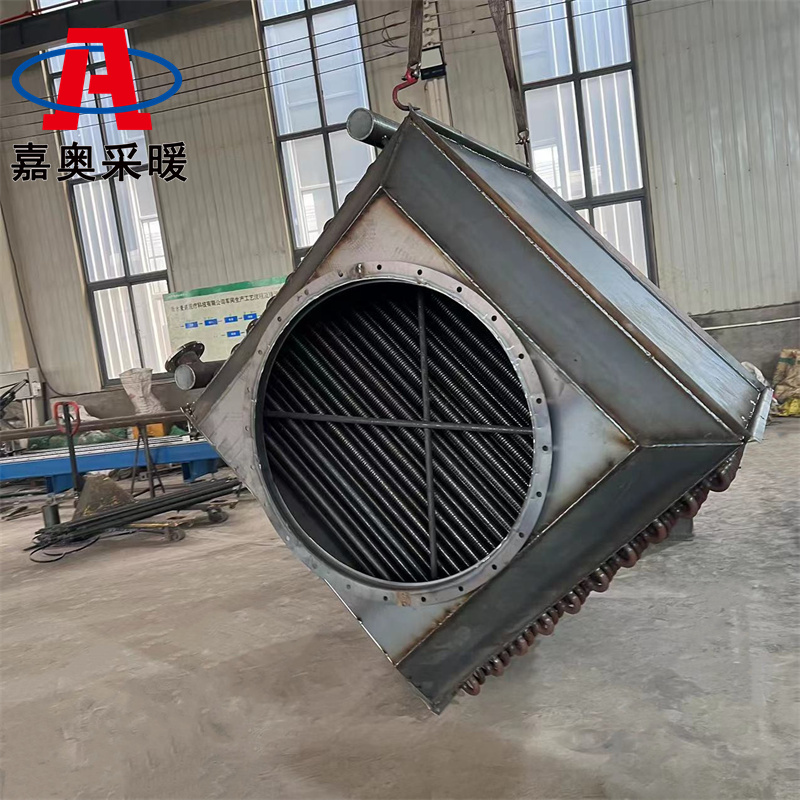 草莓大棚翅片管式换热器 翅片散热器空气加热散热器