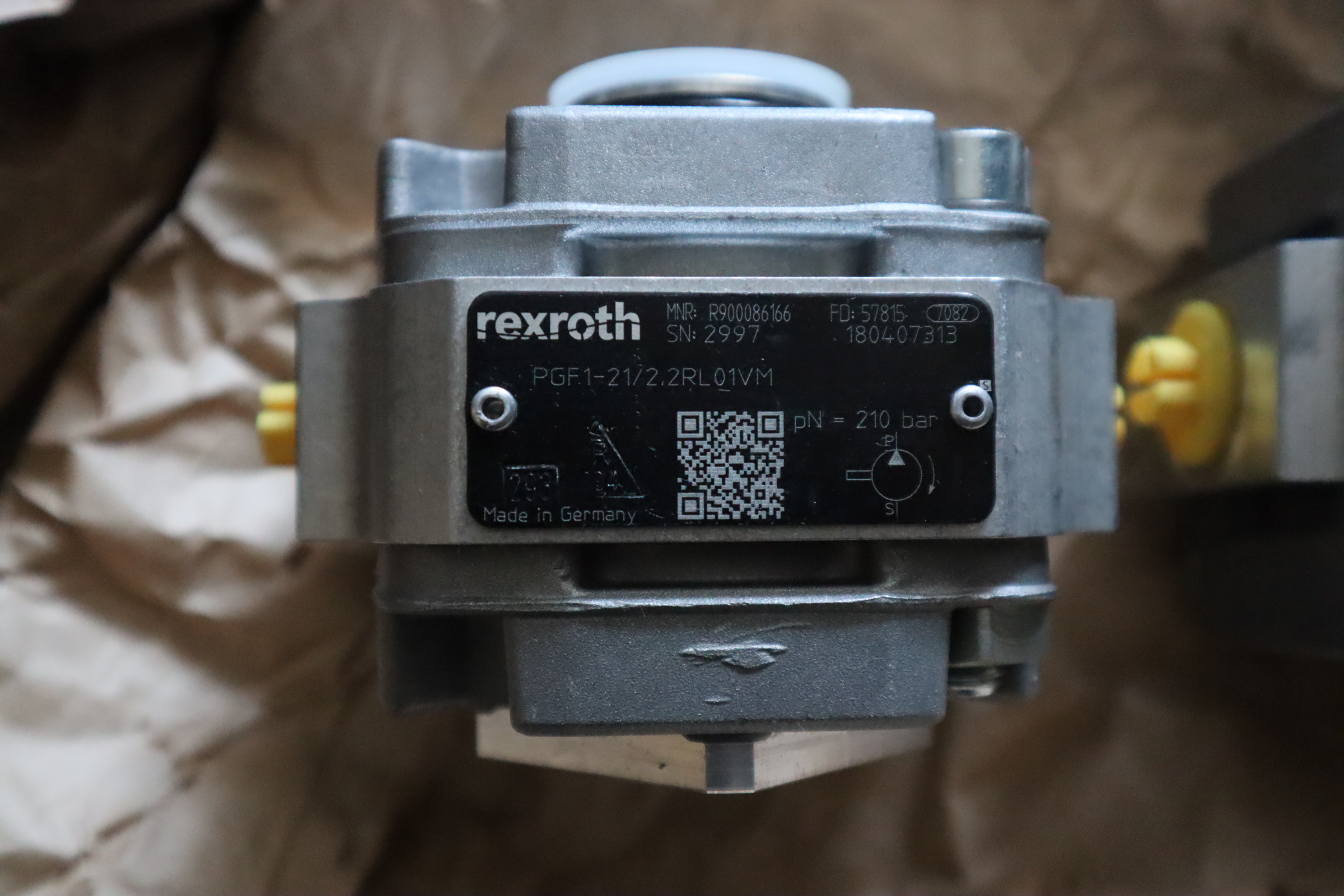 PGF1-21/2.2RL01VM R900086166 PGF1-20/2.2RL01VM 力士乐REXROTH