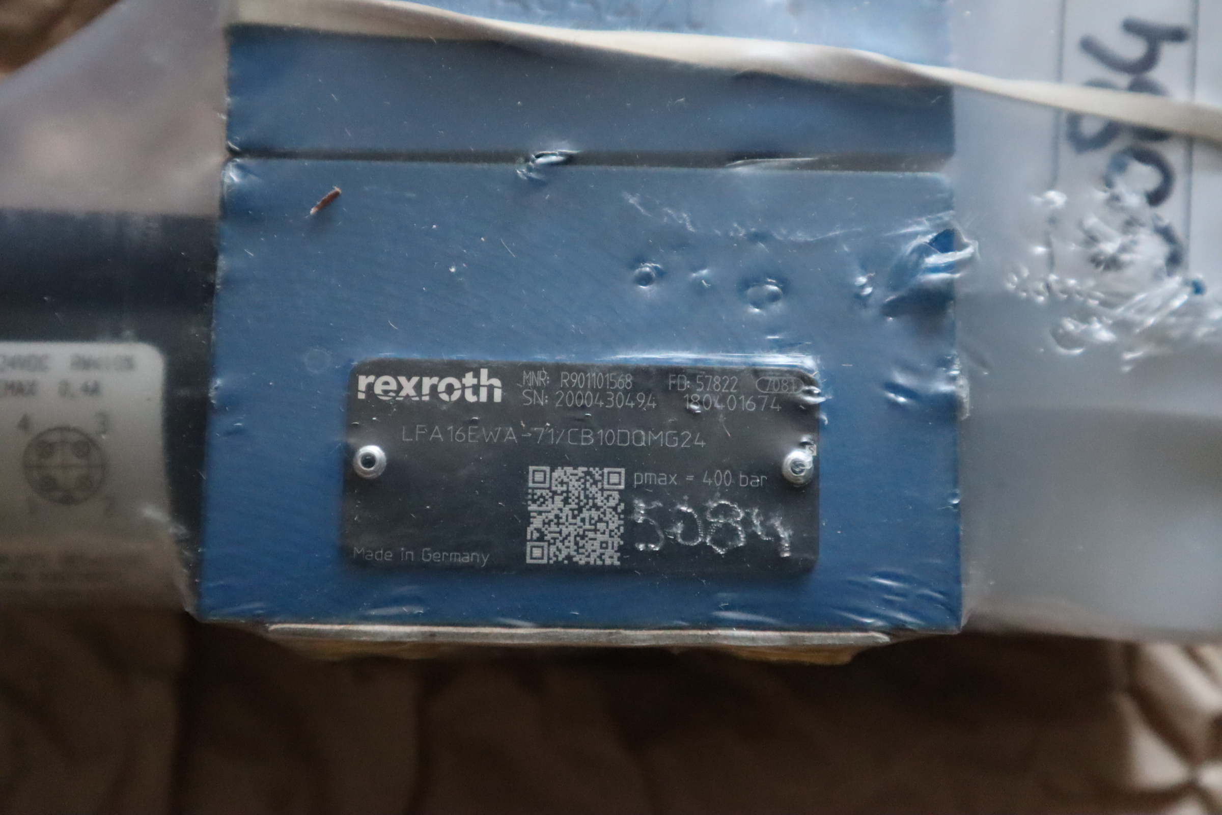 LFA16EWA-71/CB10DQMG24 R901101568 德国力士乐REXROTH插装阀盖板