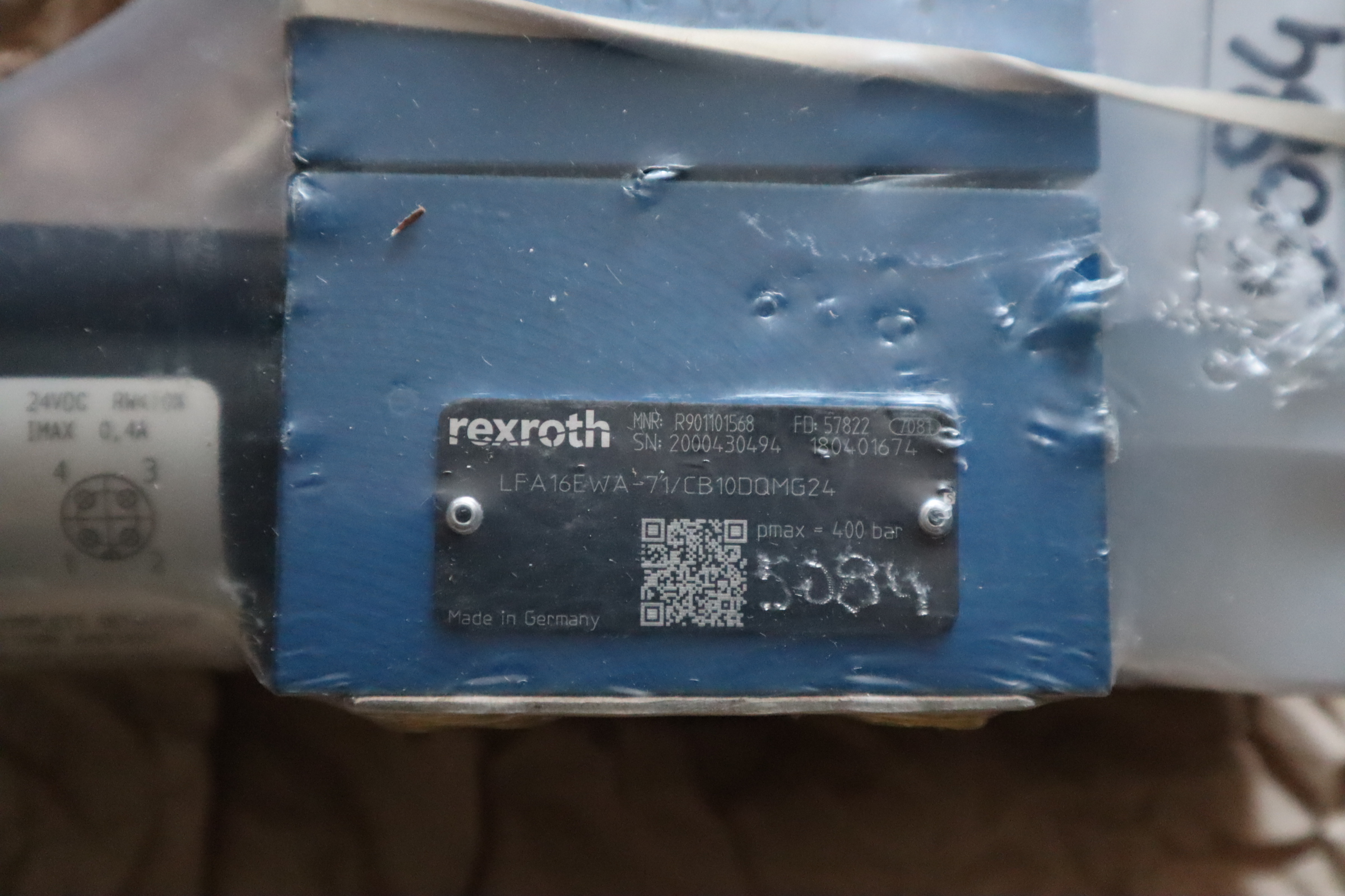 LFA16EWA-71/CB10DQMG24 R901101568 德国力士乐REXROTH插装阀盖板