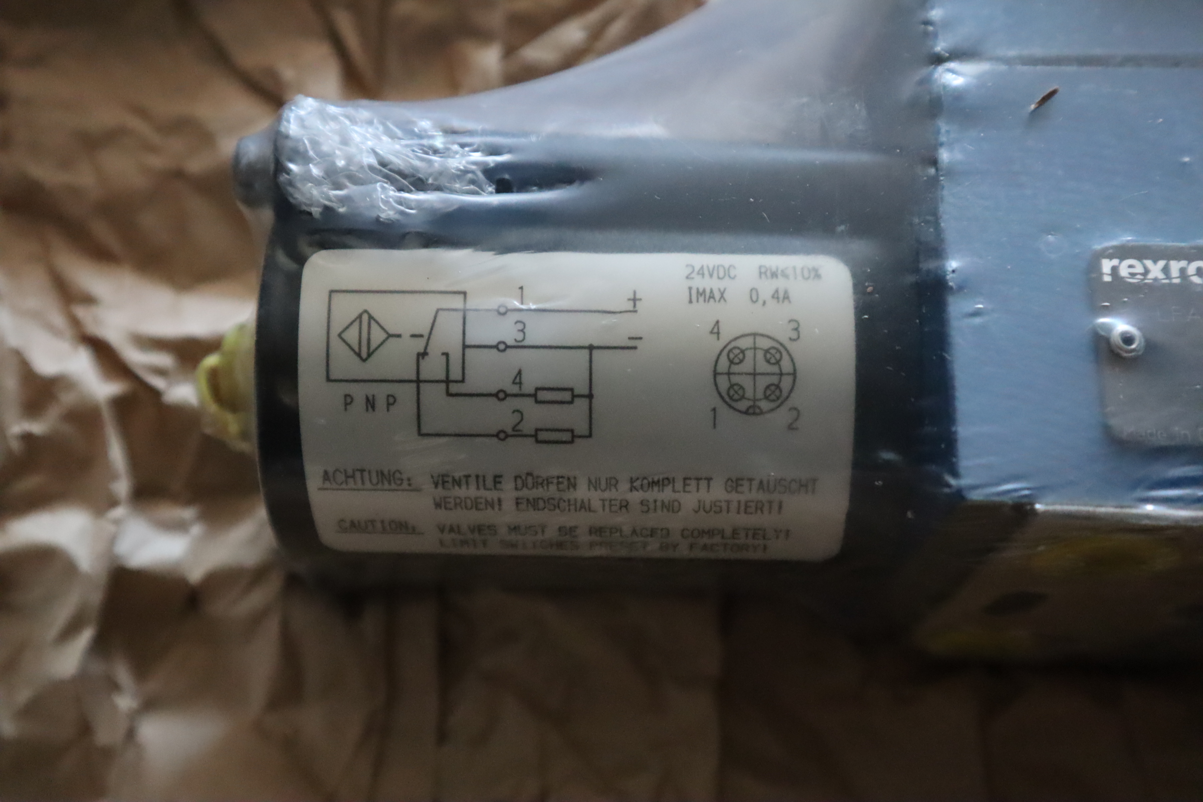 LFA16EWA-71/CB10DQMG24 R901101568 德国力士乐REXROTH插装阀盖板