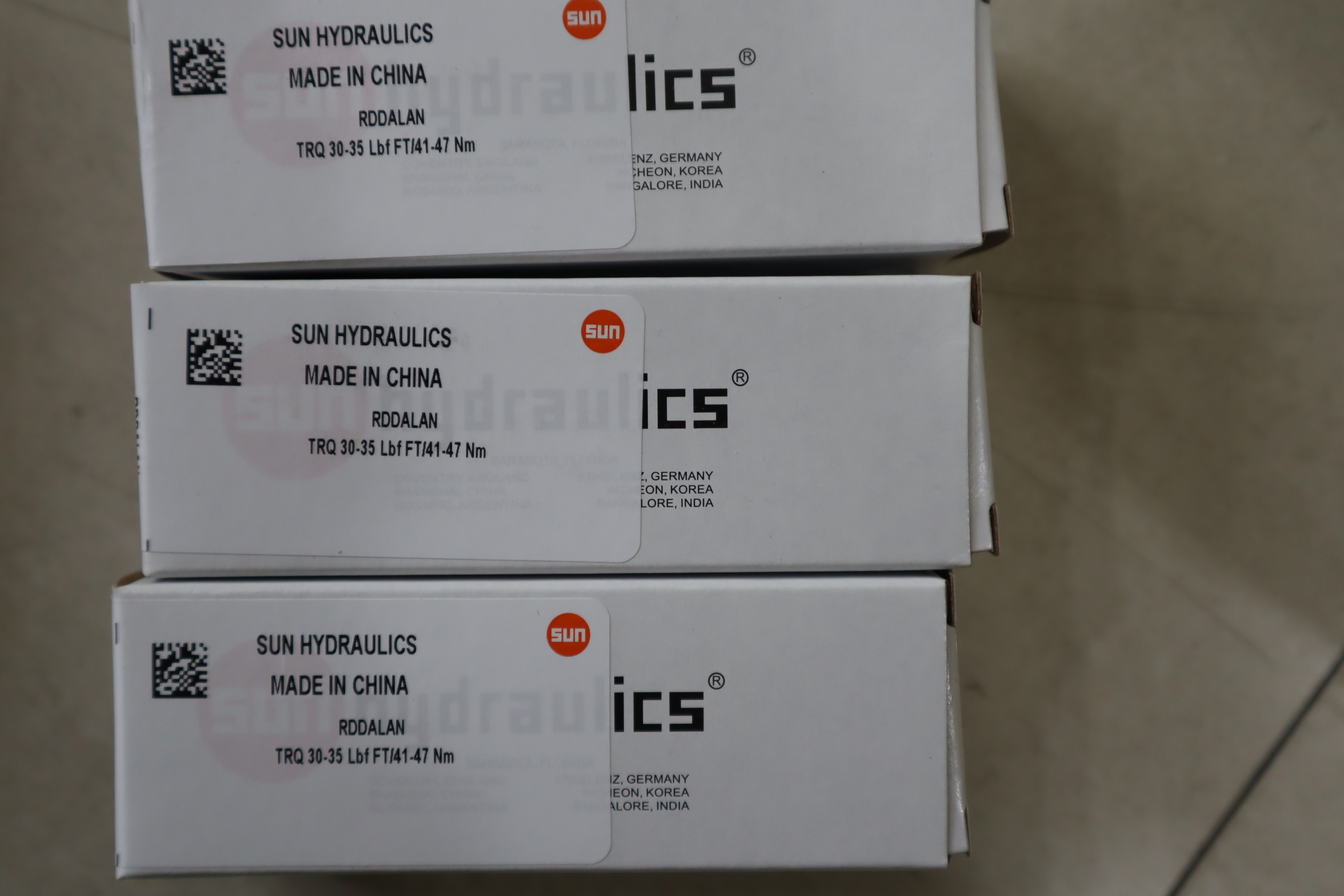 RDDALDN TRQ 30-35 LBF FT/41-47 NM 美国太阳SUN插装阀液压阀