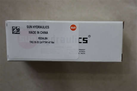 RDDALBN TRQ 30-35 LBF FT/41-47 NM 美国太阳SUN插装阀液压阀