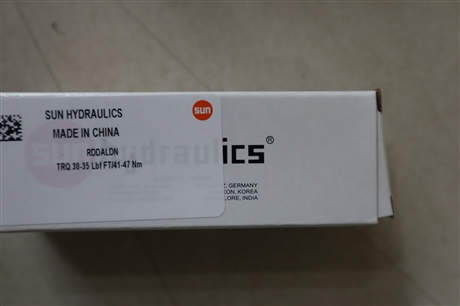 RDDALDN TRQ 30-35 LBF FT/41-47 NM 美国太阳SUN插装阀液压阀