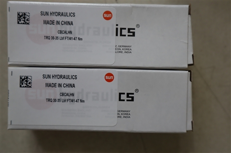 CBCALHN TRQ 30-35 LBF FT/41-47 NM 美国太阳SUN插装阀液压阀