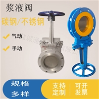 大口径硬密封碳钢浆液阀涡轮