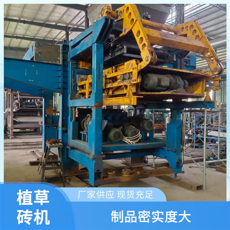 东辰机械 静压彩砖机 产量大 布料工序时间短 结构紧凑占地小
