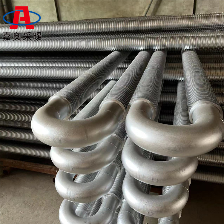 苗圃用无缝管翅片管散热器 32mm高频焊翅片管散热器