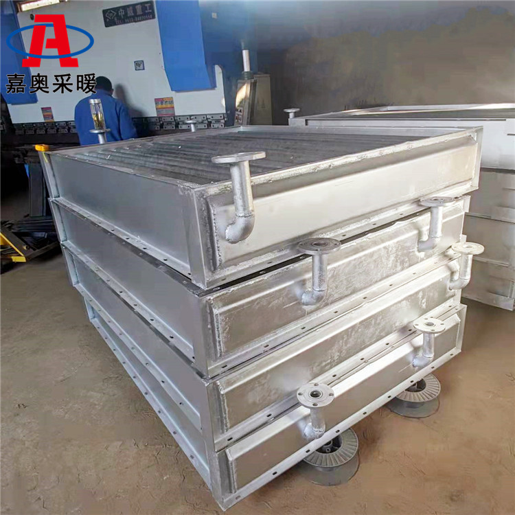 茶叶烘干用高频焊翘片管散热器 有缝翅片管散热器型号