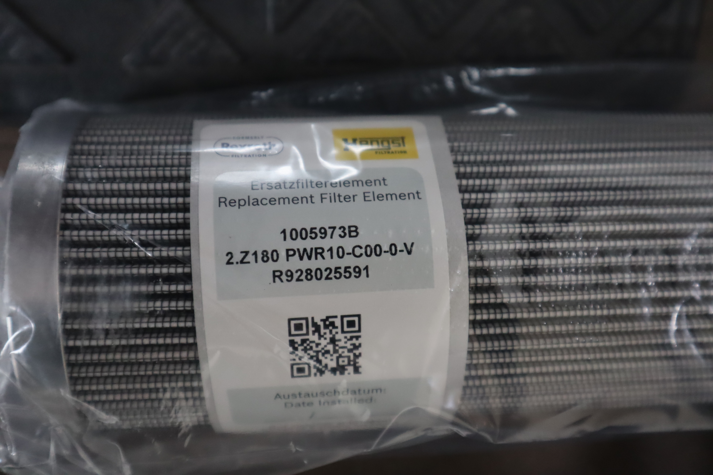 1005973B R928025591 2.Z180 PWR10-C00-0-V 汉格斯特HENGST滤芯