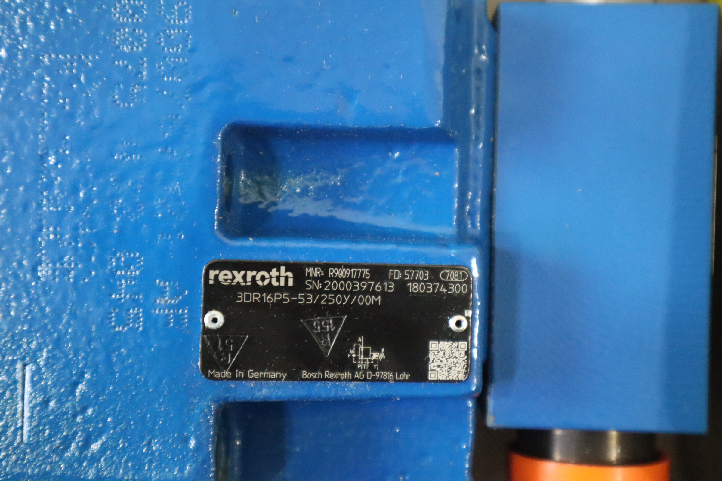 3DR16P5-52/250Y/00M R900917775 德国力士乐REXROTH比例减压阀