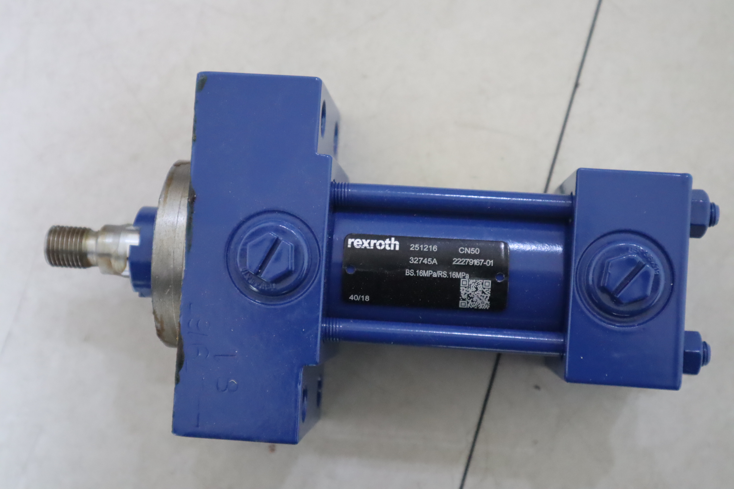 32745A 22279167-01 BS.16MPa/RS.16MPa 40/18 251216 CN50 力士乐