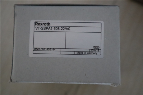 VT-SSPA1-508-20/V0 0811405144 VT-SSPA1-508-21/V0 力士乐