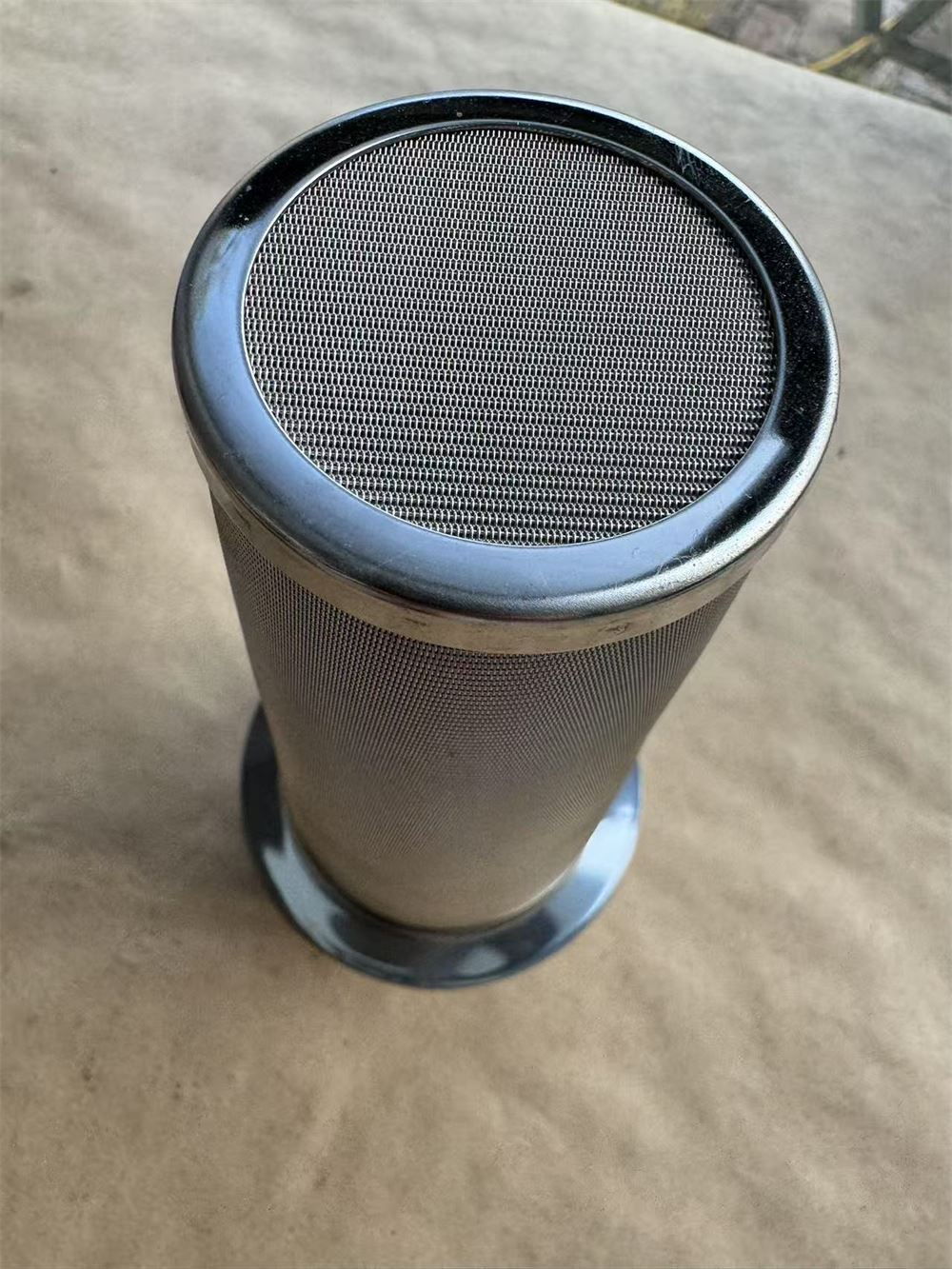 真空泵包边不锈钢滤筒 真空泵不锈钢烧结网价格