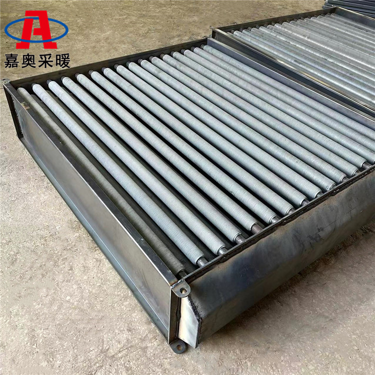 草莓大棚翅片管工业散热器 无缝翅片管散热器价格