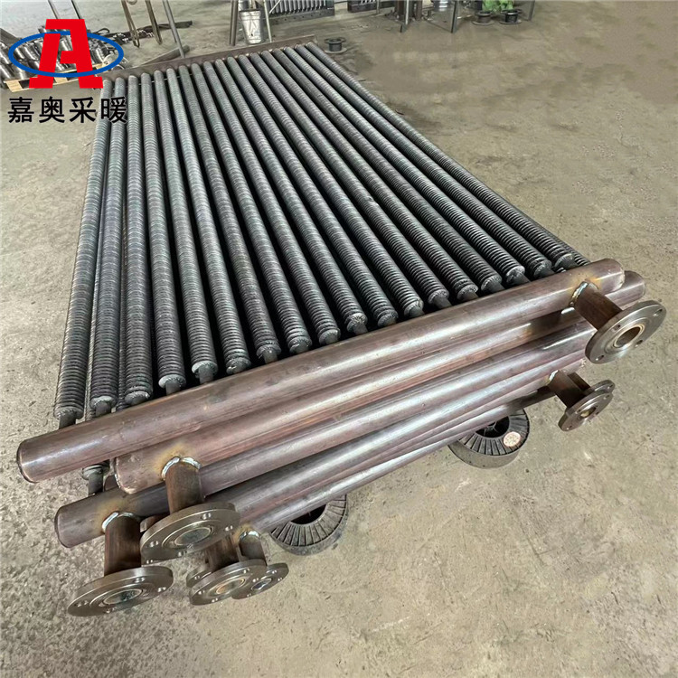 农业大棚用高频焊翘片管散热器 3寸翅片管散热器规格型号