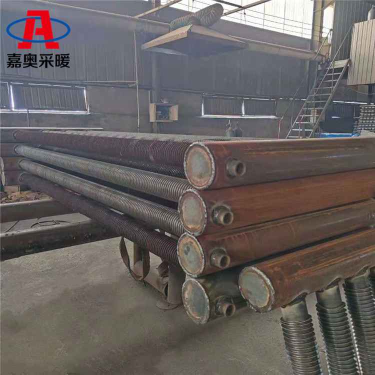 蘑菇大棚用无缝管翅片管散热器 法兰翅片管暖气片价格